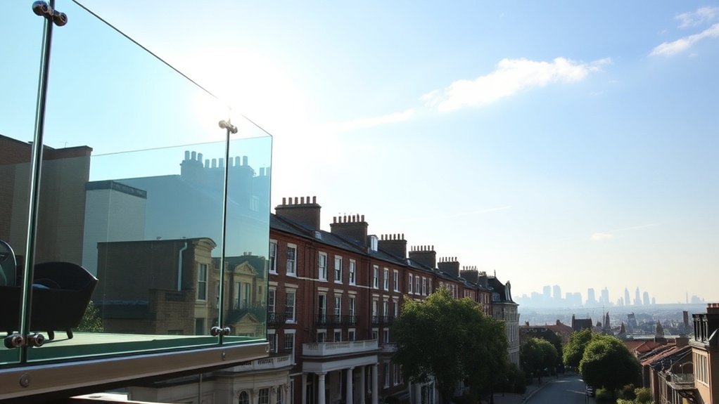 Glass Balustrades & Balconies Hackney
